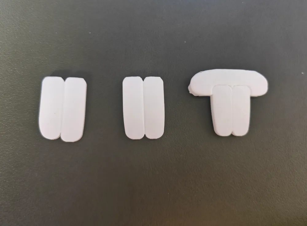 3 types of rabbit buckteeth by 玩蛇DIY MakerWorld: Download Free 3D Models