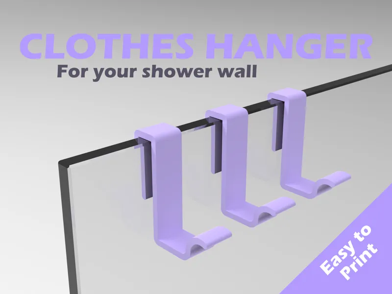Clothes hanger- Shower hanger - Clothes hook