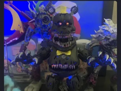 Articulated nightmare fredbear 