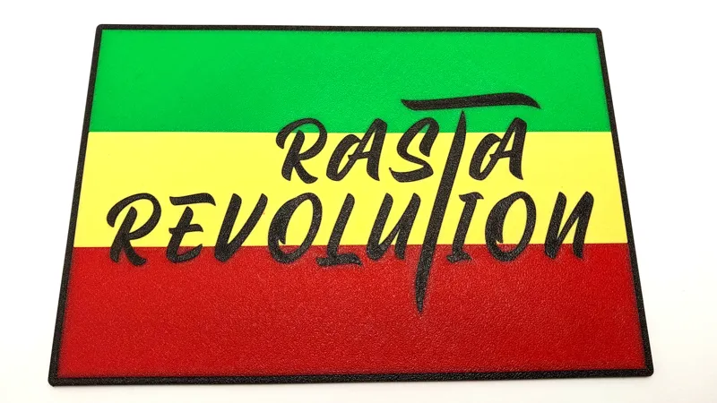 Rasta revolution sign