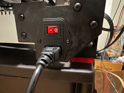 Ender 3 PSU relocation - added support