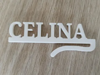 Name Clip for glasses and cups