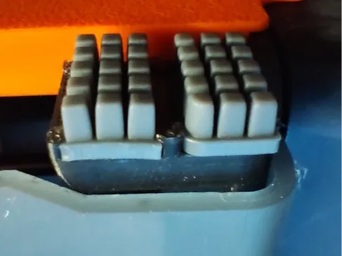 Nozzlewiper compatible with Panda Purge Shield