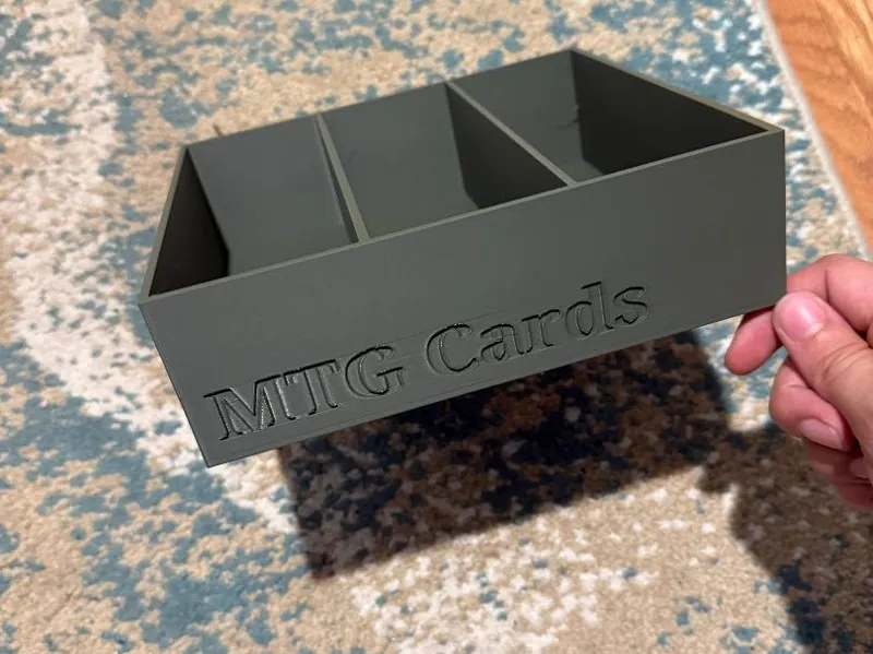 Card Organizer/Holder/Drawer Insert (MTG Style)