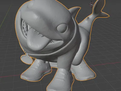 Jeff The Shark Tralalero Tralala version