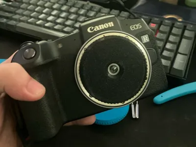 Dispolens for canon rf mount