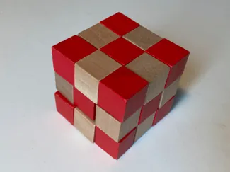 3x3 snake puzzle cube