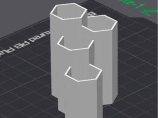 Modern pen stand