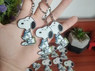 Llavero de snoopy Doctor