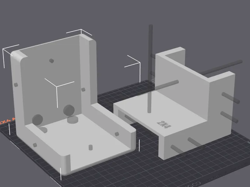 2X4 Angle Assembly