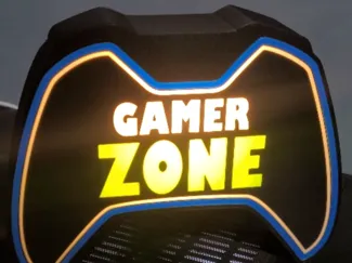 Luminária Gamer Zone