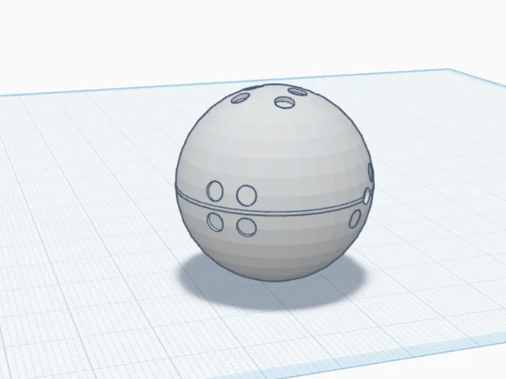 Spherical dice (gag gift)