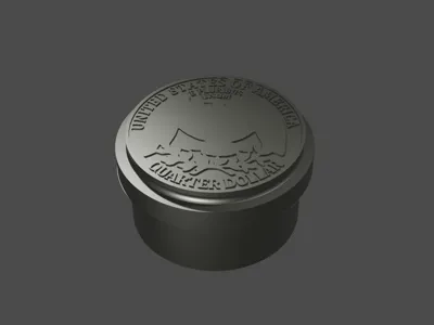 $2.00 Magnetic Quarter Holder