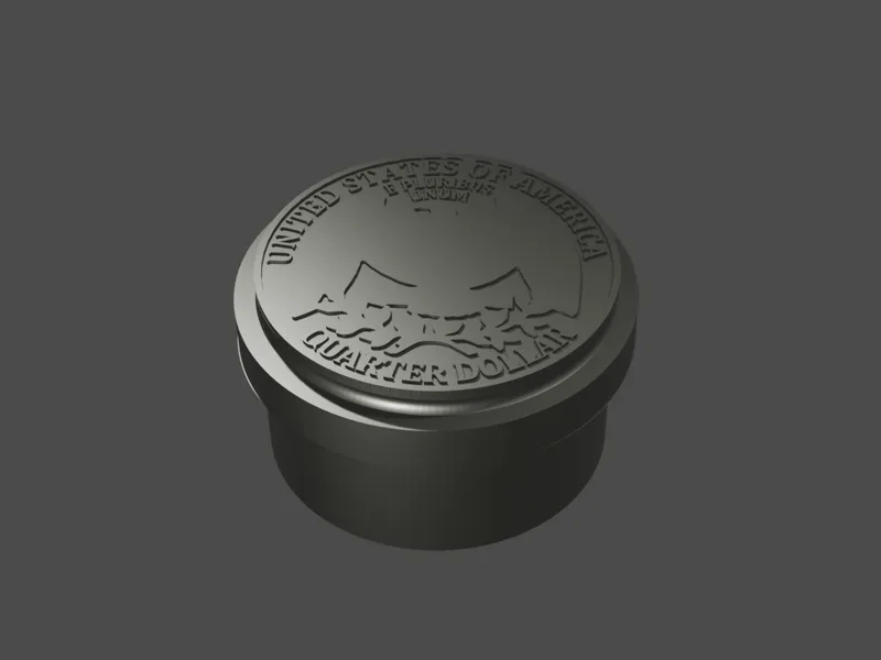$2.00 Magnetic Quarter Holder