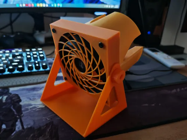 Support de bureau pour ventilateur 12 cm