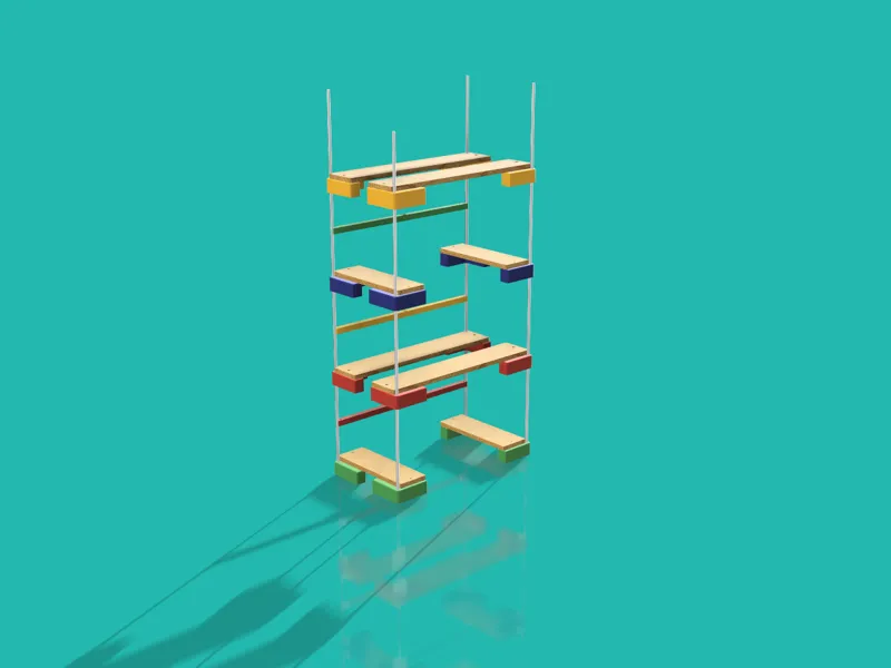Sliding basket organizer