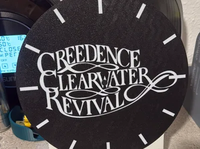 Creedence Clearwater Revival Wanduhr