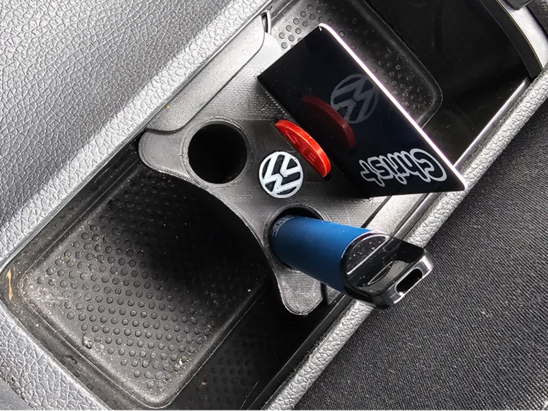 VW Golf V/VI Getränkehalter mit Extras