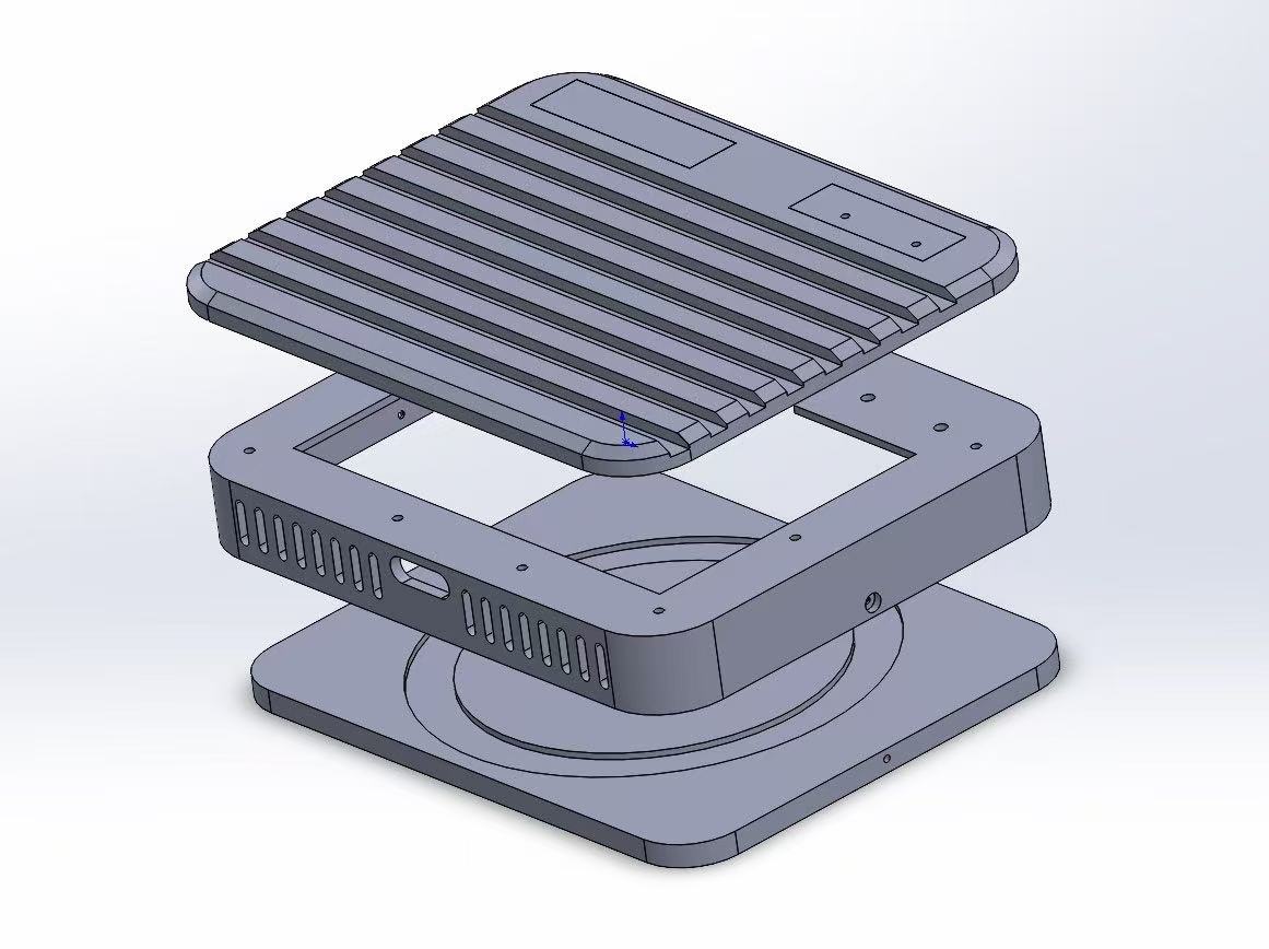 ZTE F50 Aluminum Alloy Old Model Screw-Fixed Cooling Box