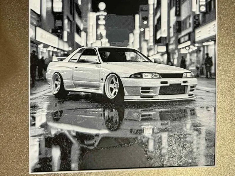 Nissan Skyline Hueforge