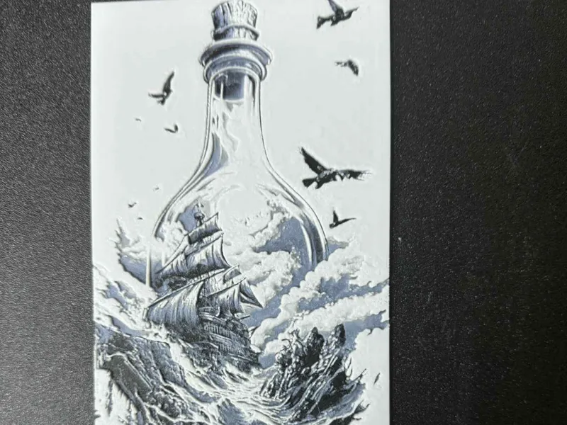 Picture in a bottle Hueforge