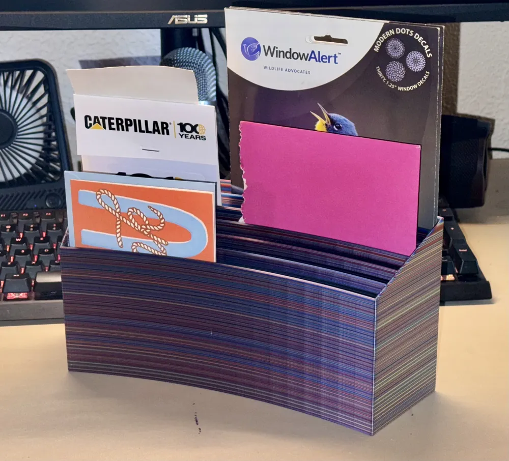 Letter Holder by midwestfunctional MakerWorld: Download Free 3D Models