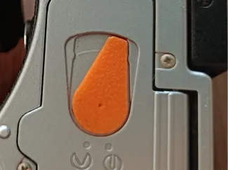 EM5II-battery lock lever-service part-own design