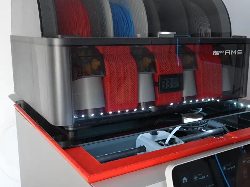 X1C Riser and LED Light