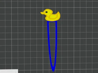 Duck Bookmark