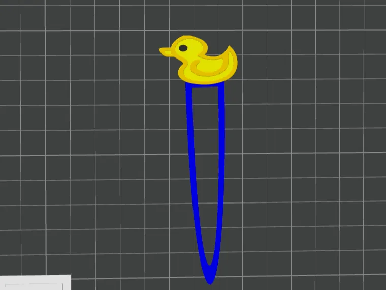 Duck Bookmark