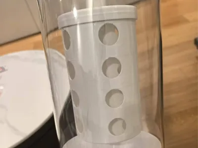 Three-layer integrated diffuser tube