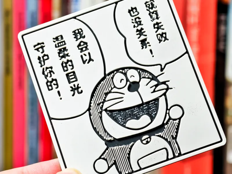 哆啦A梦浮雕漫画卡08号