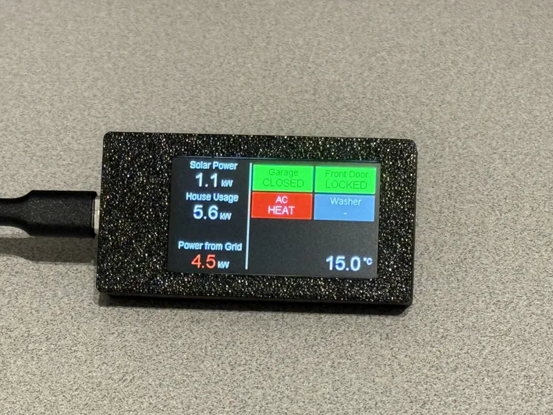 Case and Stand for ideaspark ESP32 1.9in LCD