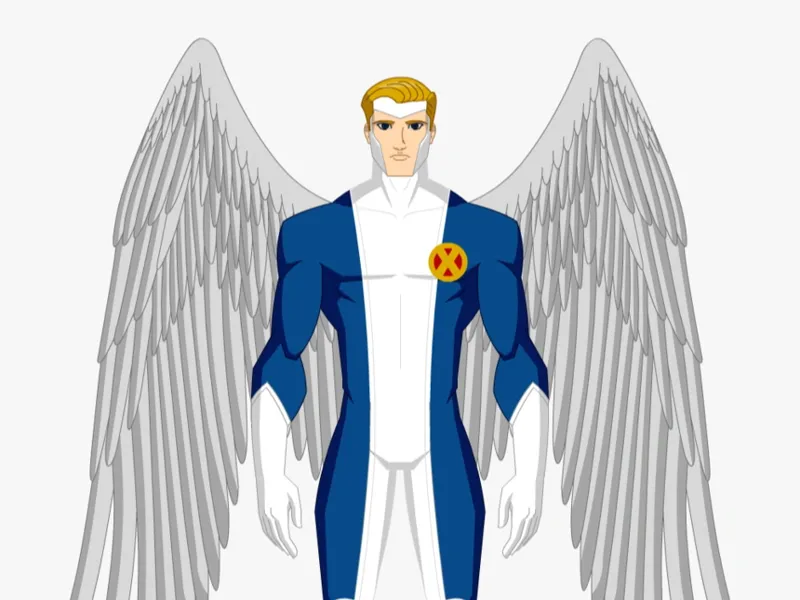 angel from x-men comics