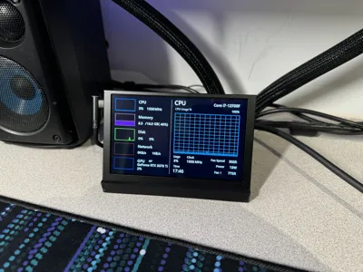 Stand 5” Turing Smart Screen
