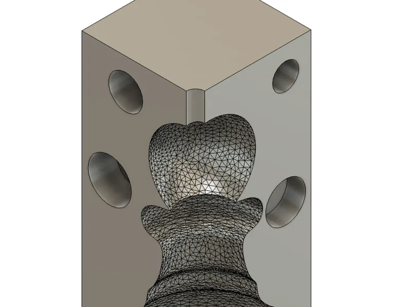 Chess peiece - pawn candle or chocolate mold