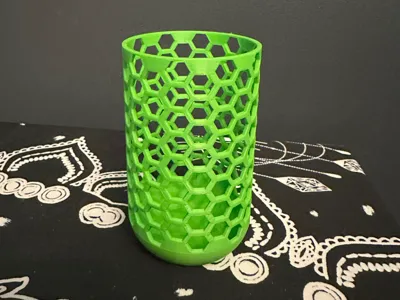 Honeycomb Pen Holder – Cylindrical
