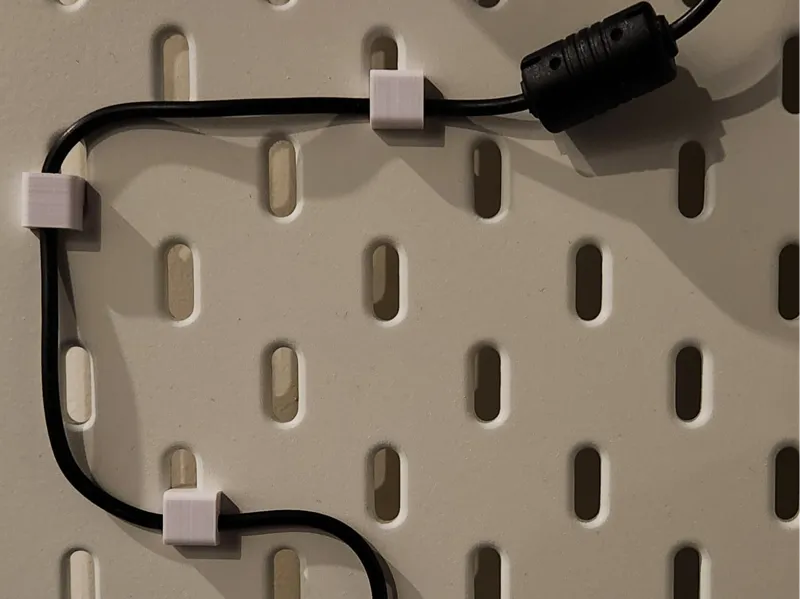 Parametric SKÅDIS Cable Clips