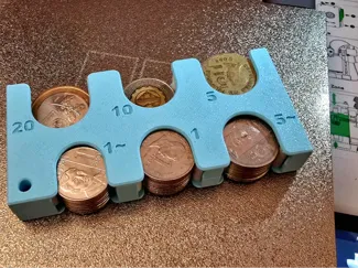 Philippine Peso Coin Holder
