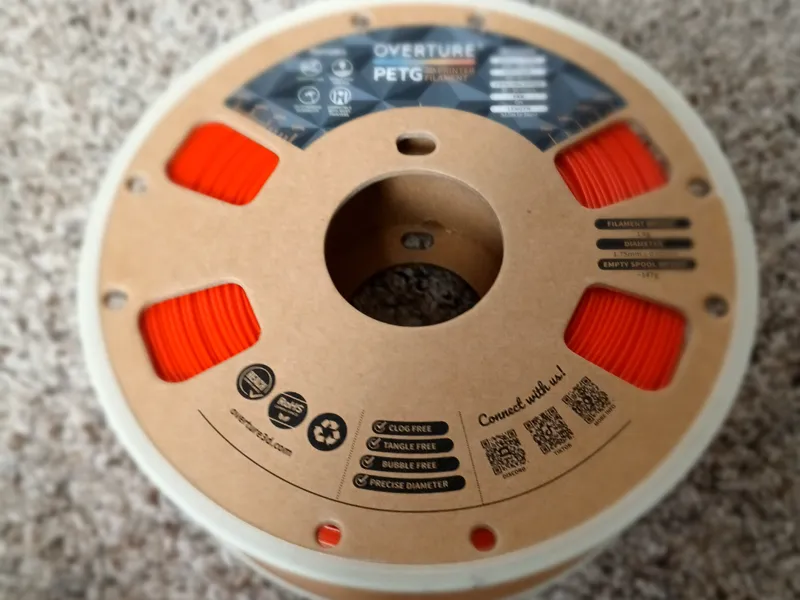 Lightweight Cardboard Spool Ring