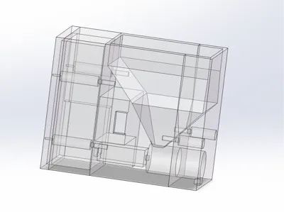 Remote WiFi Automatic Fish Feeder (Supports Mijia, rechargeable, usable with covered fish tanks)