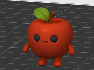 Apfel Figur