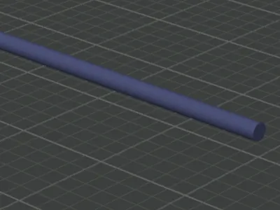 9.2x200mm Welle für Boba Fett EE3 Blaster Barrel