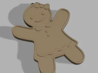 Gingerbread Girl Ornament