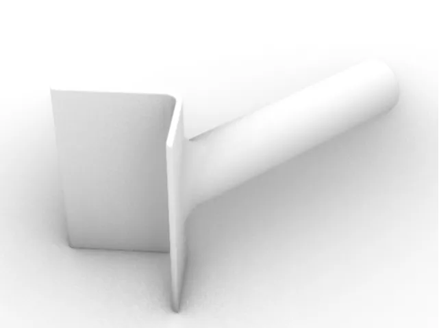 Concrete edge smoothing tool