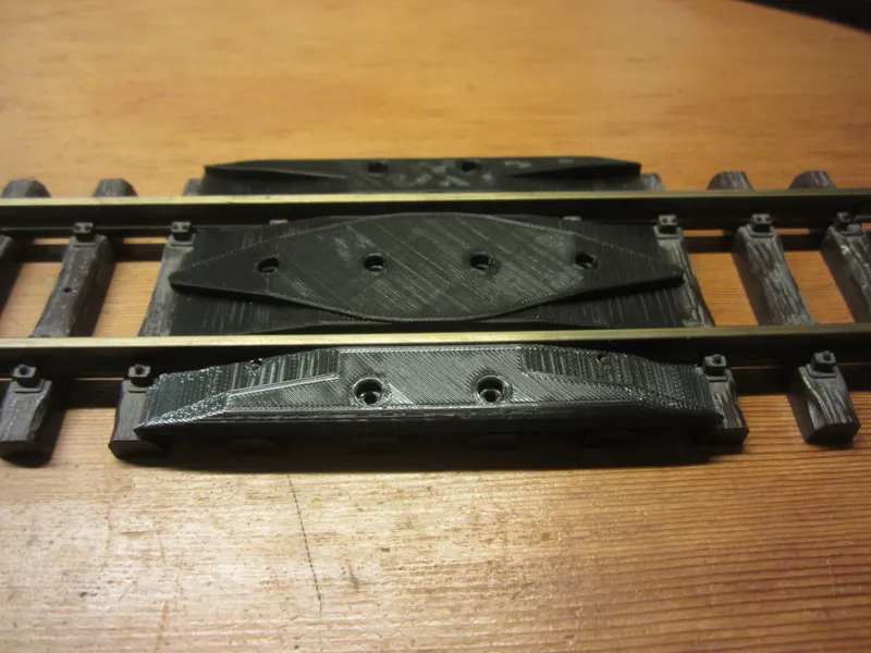 G scale Re-railer for LGB track