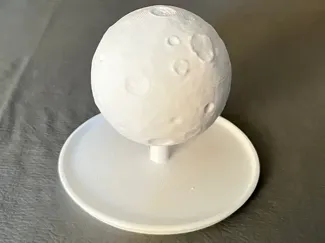 Porta sahumerio “Luna” con base recolectora