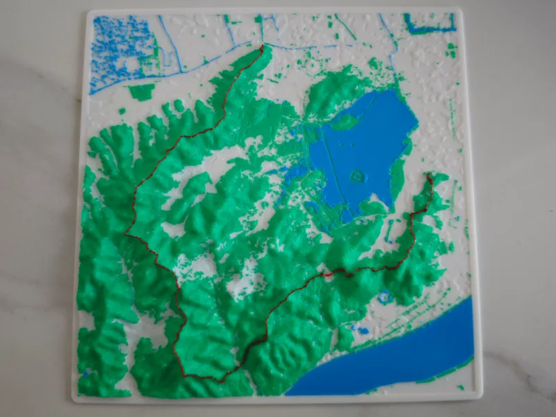 杭州标毅越野线路模型