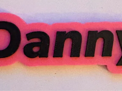 Customizable Nametag