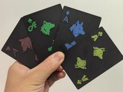 Wolf Head Playing Cards